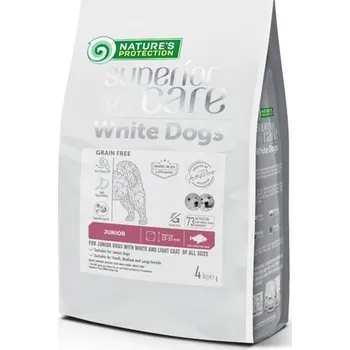 Krmivo pro psa Nature's Protection Superior Care Dog Dry White Dogs Junior GF White Fish 4 kg