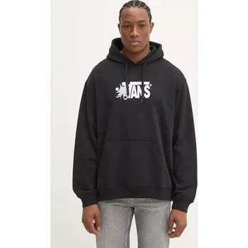 Pánská mikina Bavlněná mikina Vans VN000M1QBLK1 černá 99X, vel. XL