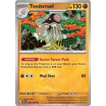 Karetní hra Toedscruel 089/159 - Journey Together Typ karty: Non-Holo