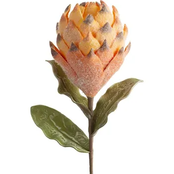 umělá květina Umělý dekorativní květ ARTIČEK - oranžový