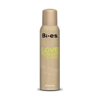 Nestandardní parfém BI-ES LOVE FOREVER GREEN dezodorant 150ml