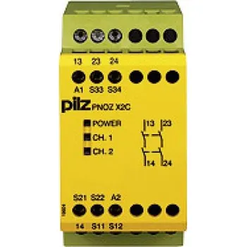 Relé PILZ 774304 PNOZ X2C 24VAC/DC 2n/o