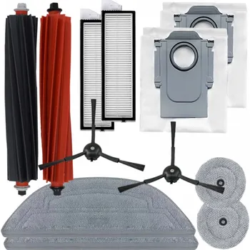 Sada příslušenství pro robotický vysavač ElektroSkalka Sada HEPA filtrů, kartáčů, mopů pro ROBOROCK S8 Max/MaxV Ultra a sáčky 12ks