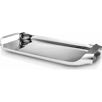Servírovací podnos Eva Solo 43 × 25 cm, stříbrný