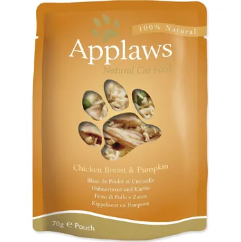 Kapsička Applaws Cat kuře s dýní 70g