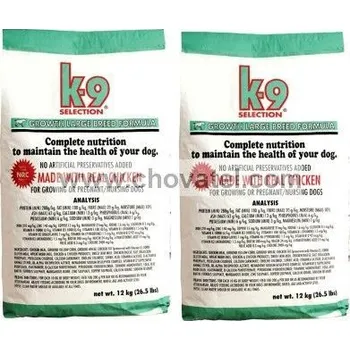 Krmivo pro psa K-9 Growth Large Breed 2x12kg