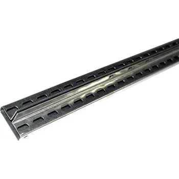 Dílenský regál T3N-Stojina 2500 pozink se zadním děrováním pro CLIP 3M