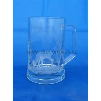 Sklenice Sklenice na pivo - motiv SRNCE