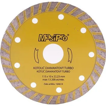 Řezný kotouč LOBSTER Diamantový kotouč TURBO 115mm