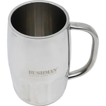 Opasek Bushman krýgl Bushman 0,75 silver UNI