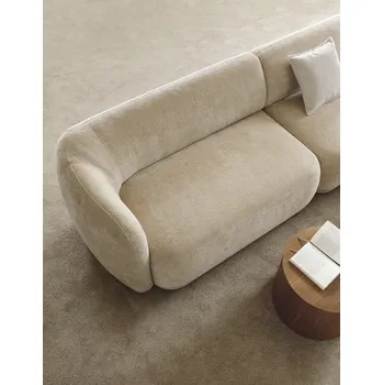 Pohovka PCo Modul k sedací soupravě BONO 2L/2R 144 cm Roh pohovky: Pravý roh, Barva látky: DRESS ME 13 (Růžová)