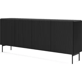 Komoda ArtLas Komoda POLY 195 4D | černá