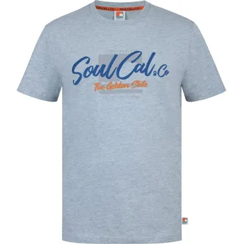 Pánské tričko Tričko SoulCal Grey Marl Llogo 1098142 L