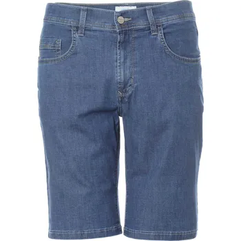 Pánské kraťasy Pioneer Kraťasy Finn Džínové Kraťasy Středně Modré 42