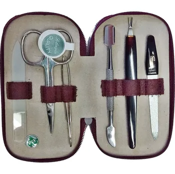 DUP 230402-367 Solingen manikúra set bordo