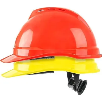 Pracovní přilba CXS Reflexní přilba MSA V-Gard 500 větraná Barva: fluorescenční žlutá