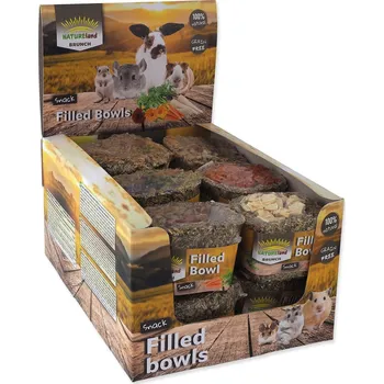 Krmivo pro hlodavce NATURE LAND Brunch Chutné košíčky 75 g