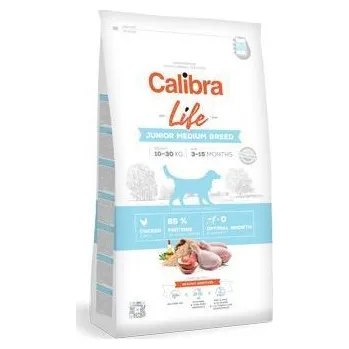 Krmivo pro psa Calibra Dog Life Junior Medium Breed Chicken 3 x 12kg