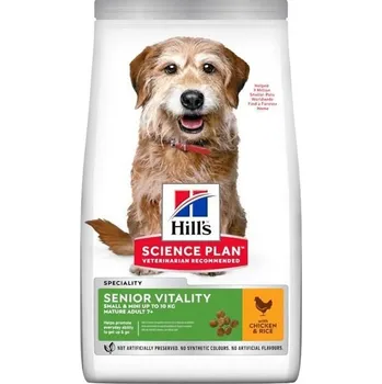 Krmivo pro psa Hill's Science Plan Canine Mature Adult 7+ Senior Vitality S & M Chicken 6 kg