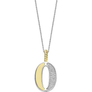 Náhrdelník Zlacený přívěsek s řetízkem TI SENTO Písmeno O 6840ZY 6840ZY_O
