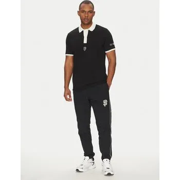 Pánská košile Champion Polokošile 221044 Černá Regular Fit L