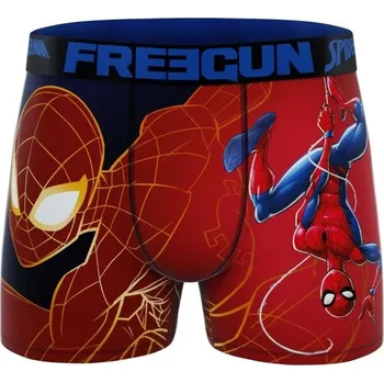 Dětské boxerky FREEGUN SPIDERMAN 14/16 Červená, Tmavě modrá, Modrá