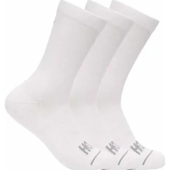 Pánské ponožky Vysoké funkční ponožky Hoka CREW RUN SOCKS (3 PAIRS) bílé 1122931-WHTWH - S | UK 10,5 | US 11