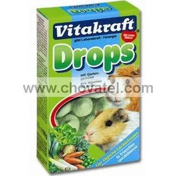 Krmivo pro hlodavce Vitakraft Drops Gemeuse Guinea Pig 75g