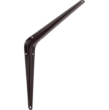 Držák na polici Domax WS 300 konzola ocelová 250x300 mm Barva: Hnědá