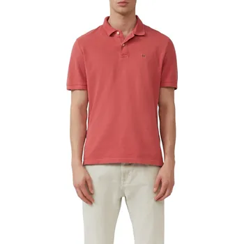 Pánské tričko S.Oliver pánské triko s límečkem 2163494 4291 Malinová XL