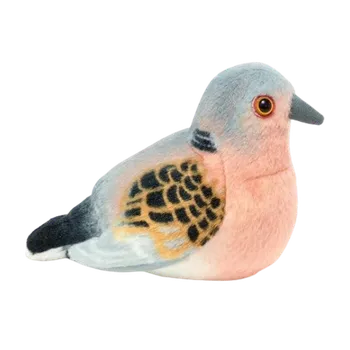 plyšák Plyšový ptáček zpívající hrdlička