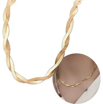 Náhrdelník B&J Dámský náhrdelník Antonio zlatá One size