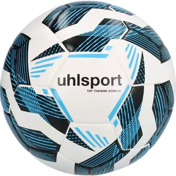 Míčový sport Fotbalový míč Uhlsport Fairtrade Addglue velikost 4 bílo-modrý
