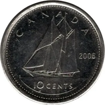 KANADA. 10 cents 2006 P. KM-492.