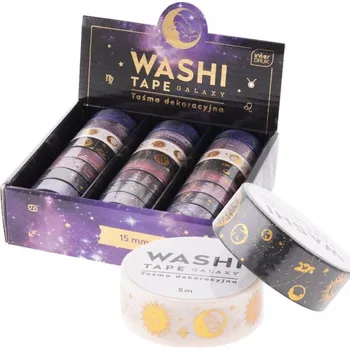 Lepicí páska Paper Design Samolepící páska Washi Galaxy 15mmx5m