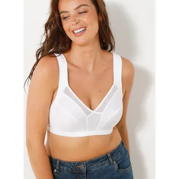 Podprsenka Zmenšující podprsenka, bez kostic bílá 90F