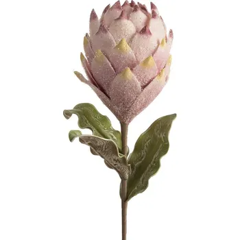 umělá květina Umělý dekorativní květ ARTIČEK - růžový