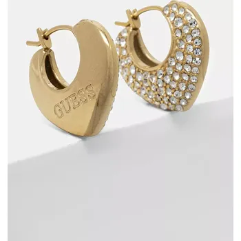 Náušnice Náušnice Guess CRAZY IN LOVE JUBE05 207JW JUBE05.207JW zlatá GLD, vel. ONE SIZE