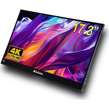 Monitor Verbatim PMT-17-4K Černý