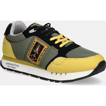Pánské tenisky Sneakers boty Aeronautica Militare SC292CT3331 zelená barva, SC292CT3331 SC292CT3331.94660 91X, EUR 42