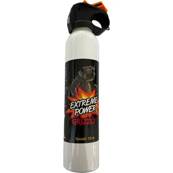 Sebeobrana J.G.S Obranný sprej na medvědy Grizzly EXTREME POWER 300 ml