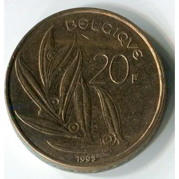 BELGIE. 20 francs 1993. BELGIE.