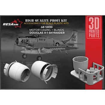 Plastikový model RESARM 1/48 Douglas A-1 Skyraider Engine Cover