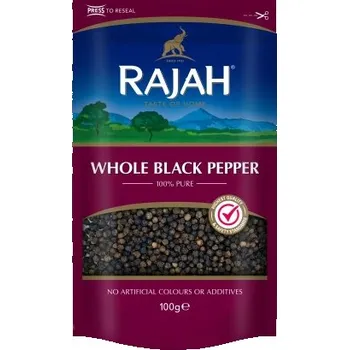 Koření Rajah Celý černý pepř 100g