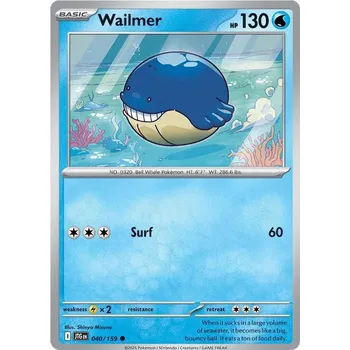 Karetní hra Wailmer 040/159 - Journey Together Typ karty: Non-Holo