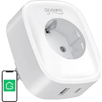 LED páska GOSUND zásuvka WIFI +USB+Type C SP6 16A