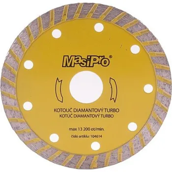 Řezný kotouč MasiPro Diamantový kotouč TURBO 125mm