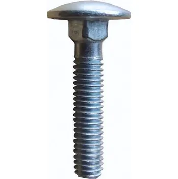 Šroub Vratový šroub s plochou půlkulatou hlavou M10 délka: 40mm celý závit