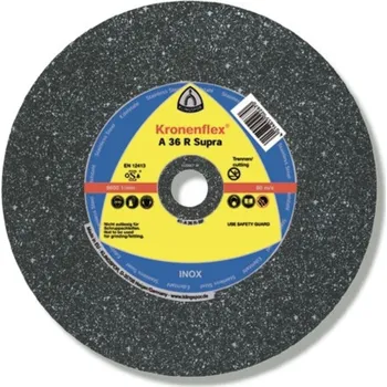 Řezný kotouč KLINGSPOR Kotouč řezný Kronenflex, A 36 R Supra, Inox, rovný, 180x2,5x22,23 na ocel a nerez