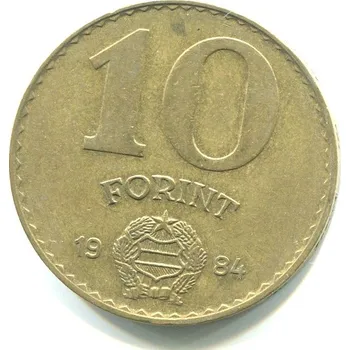 MAĎARSKO. 10 forint 1984.